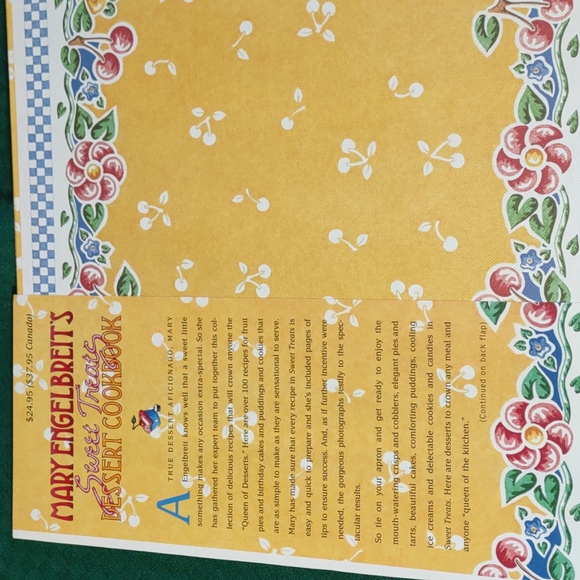 Mary Engelbreit's Sweet Treats Desert Cookbook - Picture 3 of 7